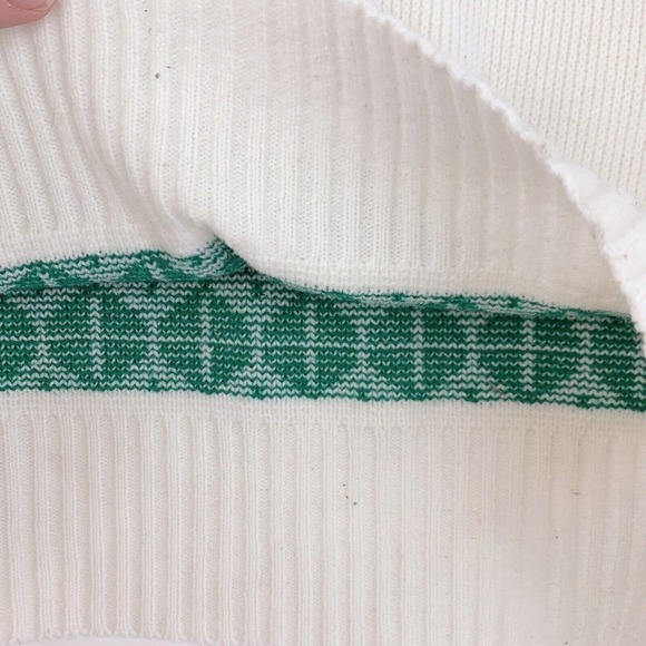 Vintage Touche Fair Isle Ugly Christmas Sweater Turtleneck Acrylic Small Medium - Picture 3 of 6